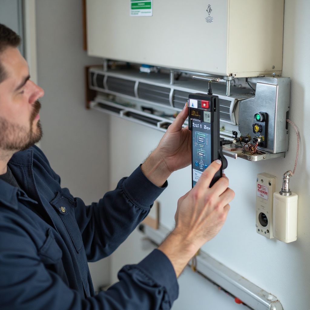 Energy efficient AC system installation